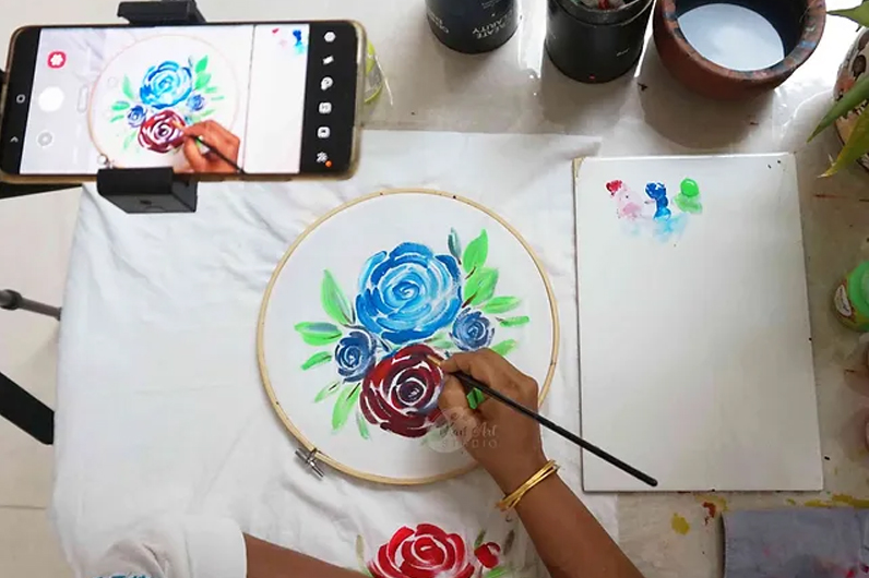 image_fabric painting